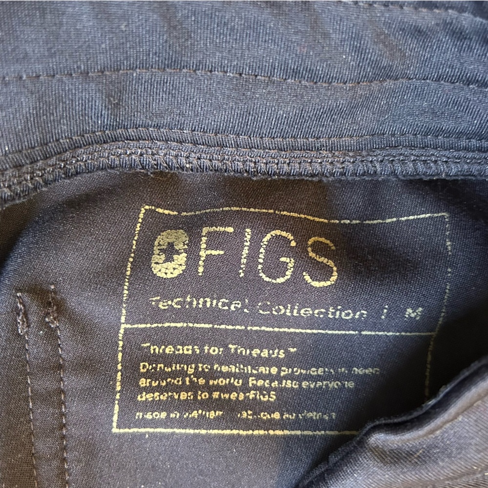 Figs Technical Collection TWO PAIR Navy Blue Scru… - image 3